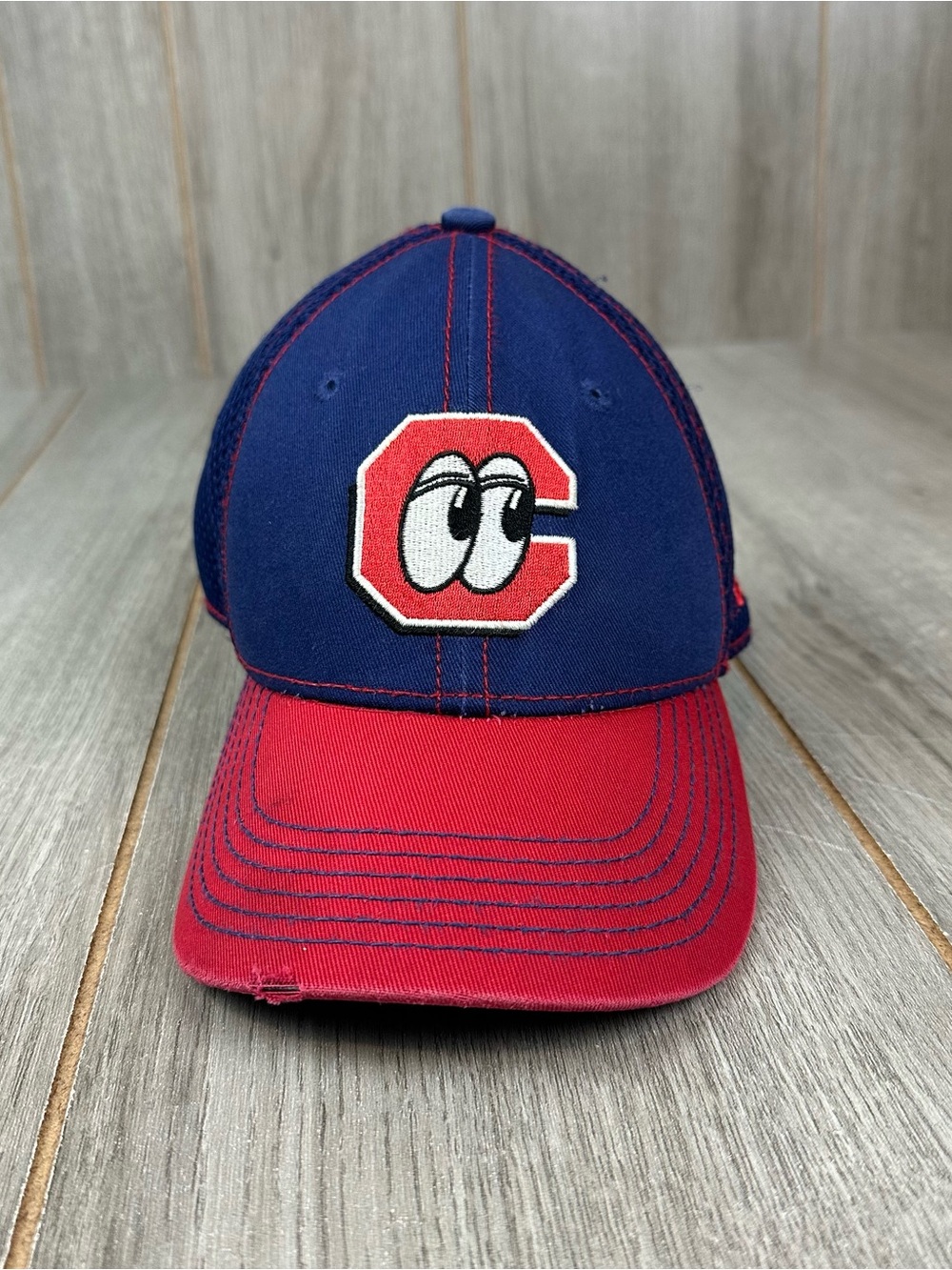 Chattanooga Lookouts Hat Youth Child Size 4-6 Little Kid New Era Stretch *flaws